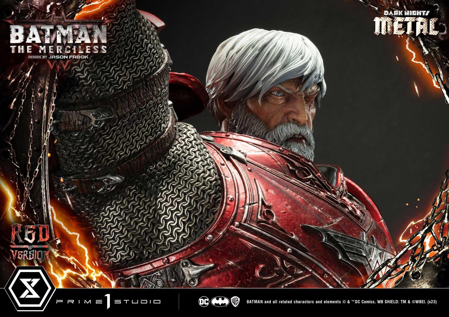 Dark Nights: Metal - Bruce Wayne - The Merciless - Museum Masterline Series  (MMDCMT-04RD) - 1/3 - Red Version (Prime 1 Studio) photo 34