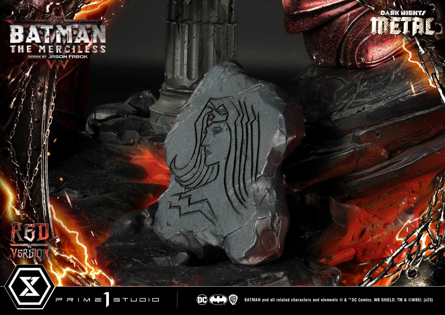 Dark Nights: Metal - Bruce Wayne - The Merciless - Museum Masterline Series  (MMDCMT-04RD) - 1/3 - Red Version (Prime 1 Studio) photo 35