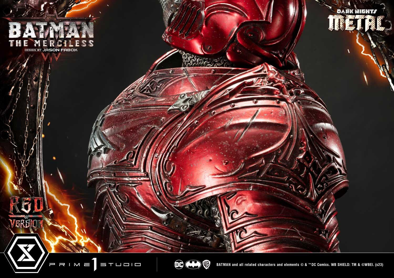 Dark Nights: Metal - Bruce Wayne - The Merciless - Museum Masterline Series  (MMDCMT-04RD) - 1/3 - Red Version (Prime 1 Studio) photo 39