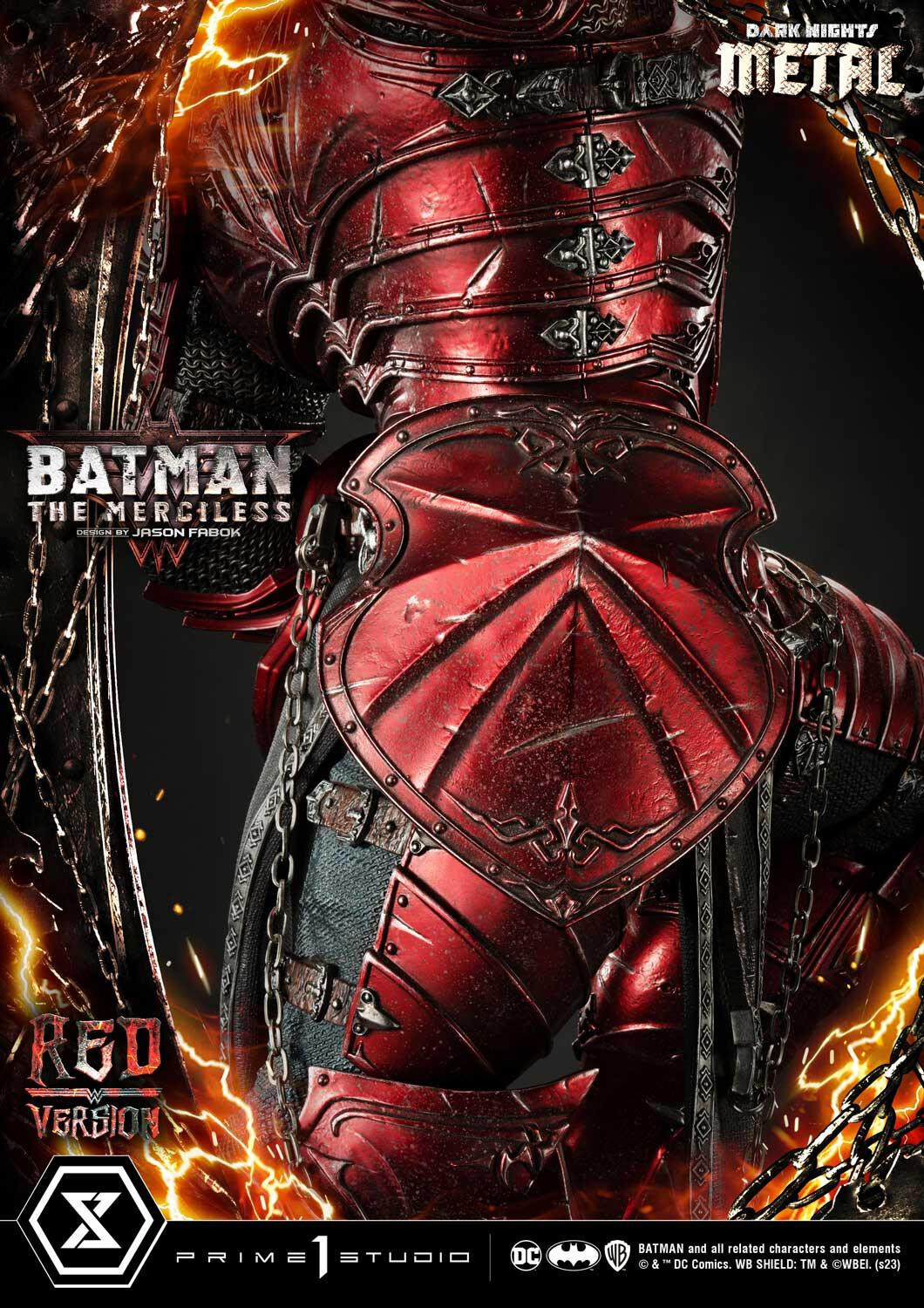 Dark Nights: Metal - Bruce Wayne - The Merciless - Museum Masterline Series  (MMDCMT-04RD) - 1/3 - Red Version (Prime 1 Studio) photo 45
