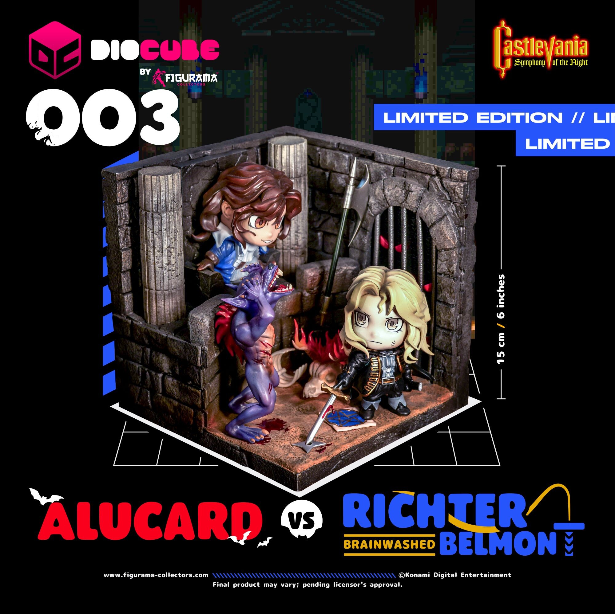 Akumajou Dracula X: Gekka no Yasoukyoku - Alucard - Richter Belmont - DioCube (Figurama Collectors) photo 2