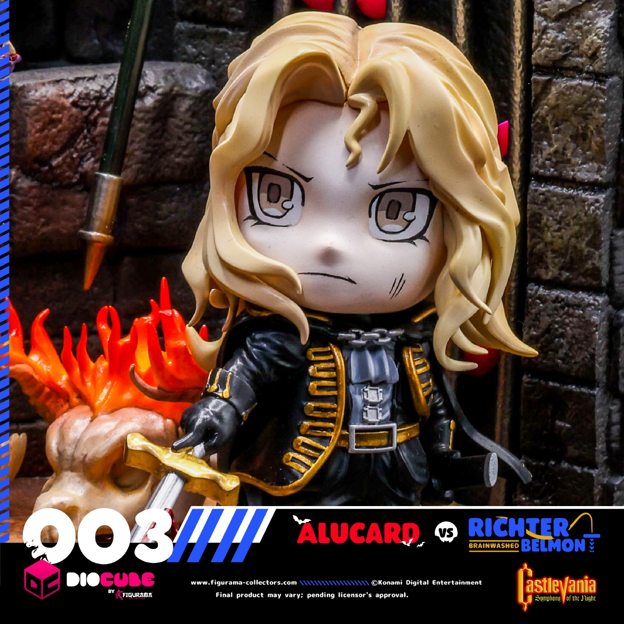 Akumajou Dracula X: Gekka no Yasoukyoku - Alucard - Richter Belmont - DioCube (Figurama Collectors) photo 3