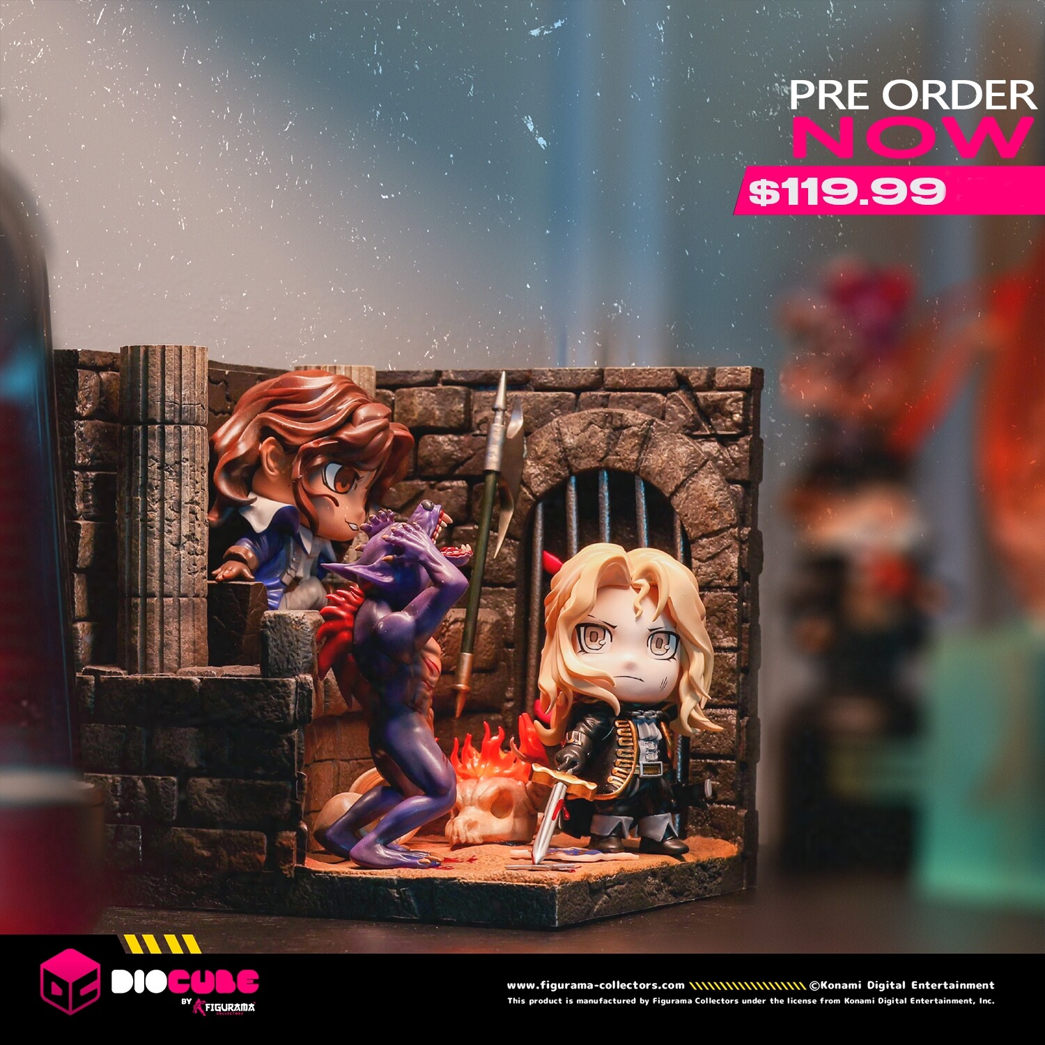Akumajou Dracula X: Gekka no Yasoukyoku - Alucard - Richter Belmont - DioCube (Figurama Collectors) photo 4