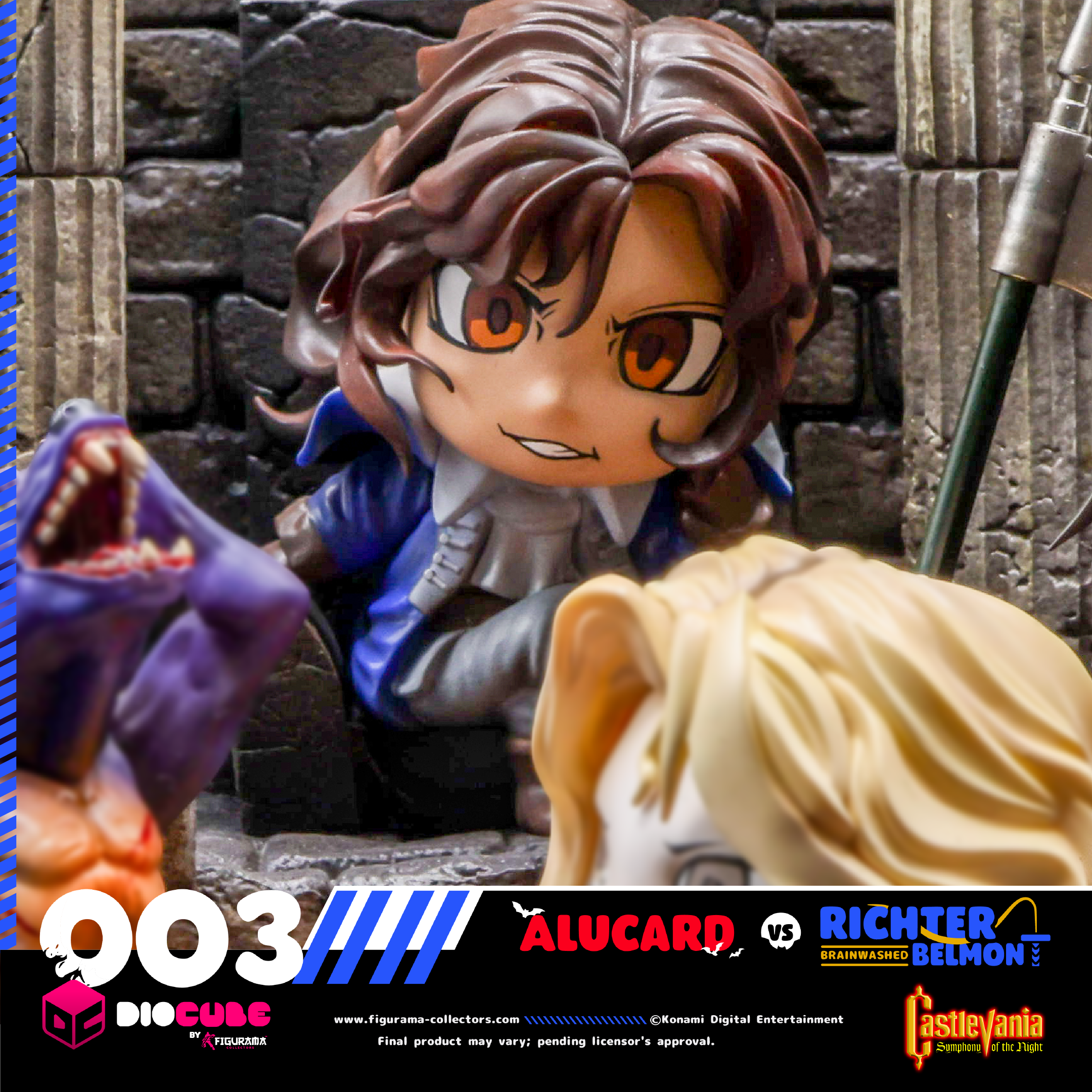 Akumajou Dracula X: Gekka no Yasoukyoku - Alucard - Richter Belmont - DioCube (Figurama Collectors) photo 5