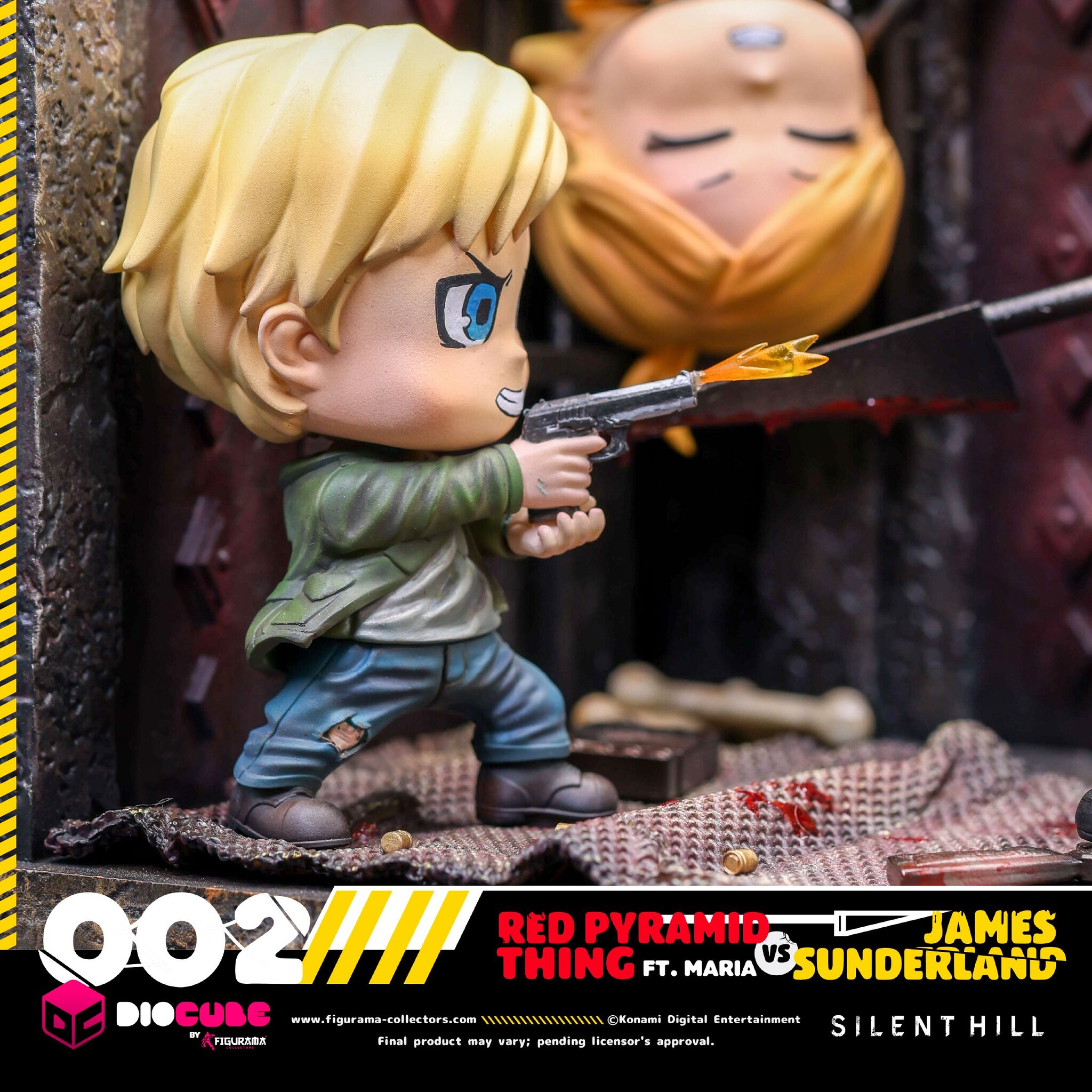 Silent Hill 2 - James Sunderland - Maria - Red Pyramid Thing - DioCube (Figurama Collectors) photo 3