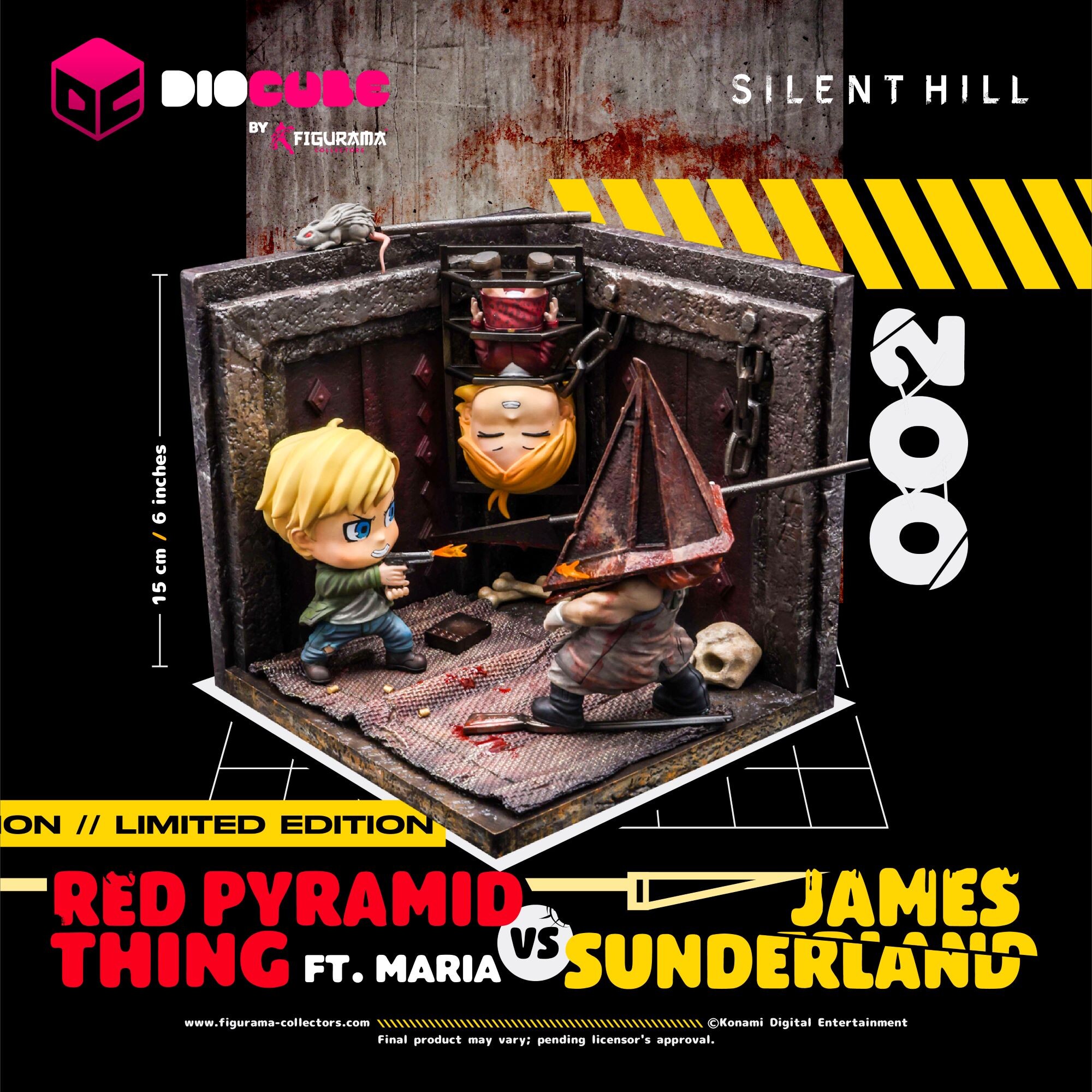 Silent Hill 2 - James Sunderland - Maria - Red Pyramid Thing - DioCube (Figurama Collectors) photo 5