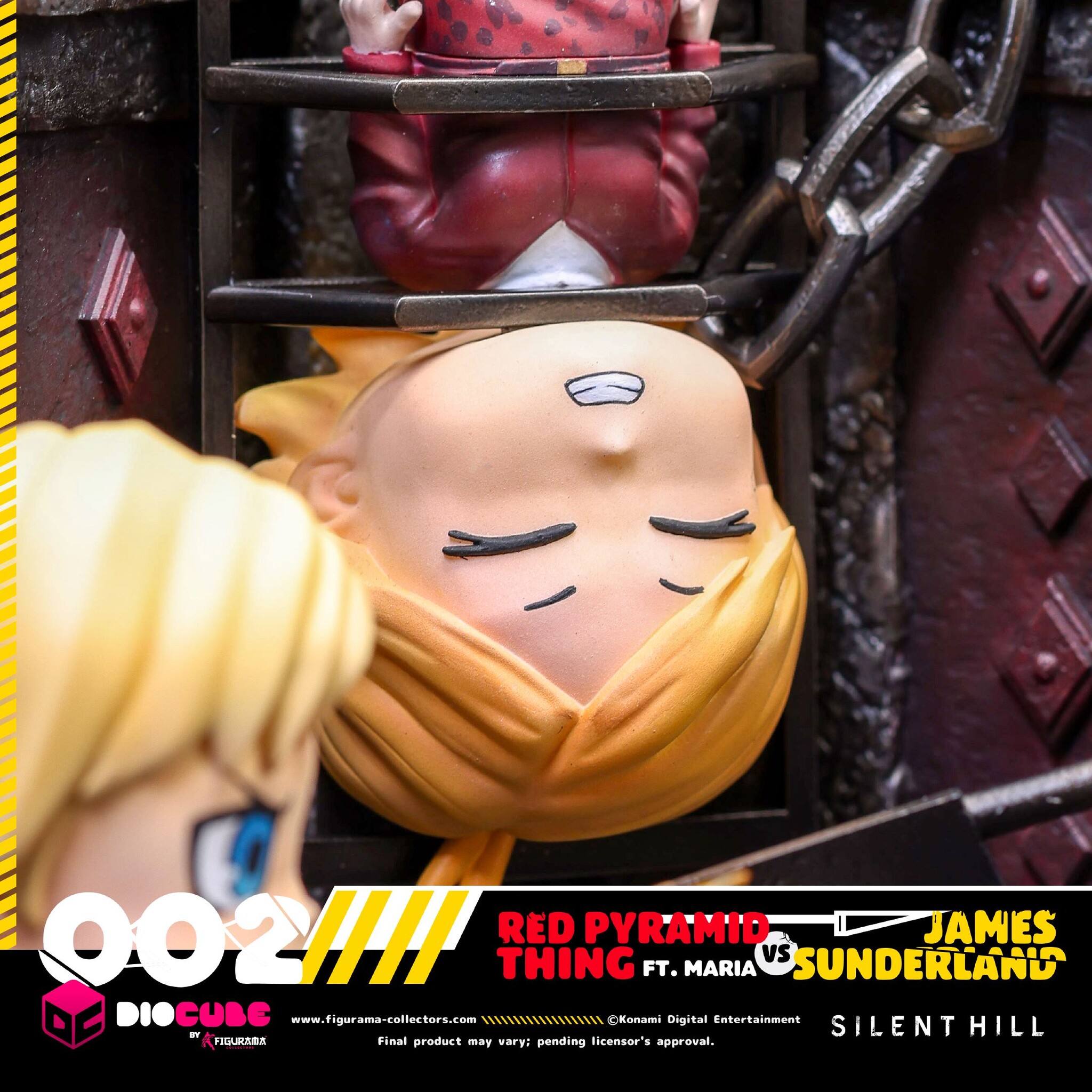 Silent Hill 2 - James Sunderland - Maria - Red Pyramid Thing - DioCube (Figurama Collectors) photo 6