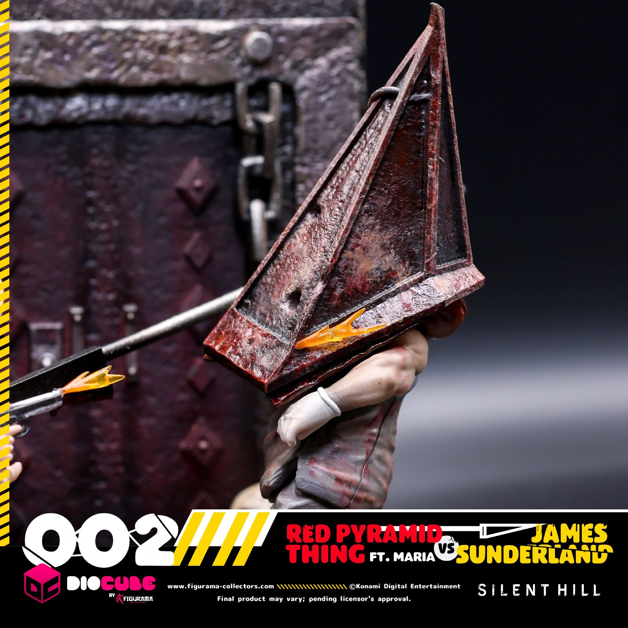 Silent Hill 2 - James Sunderland - Maria - Red Pyramid Thing - DioCube (Figurama Collectors) photo 7