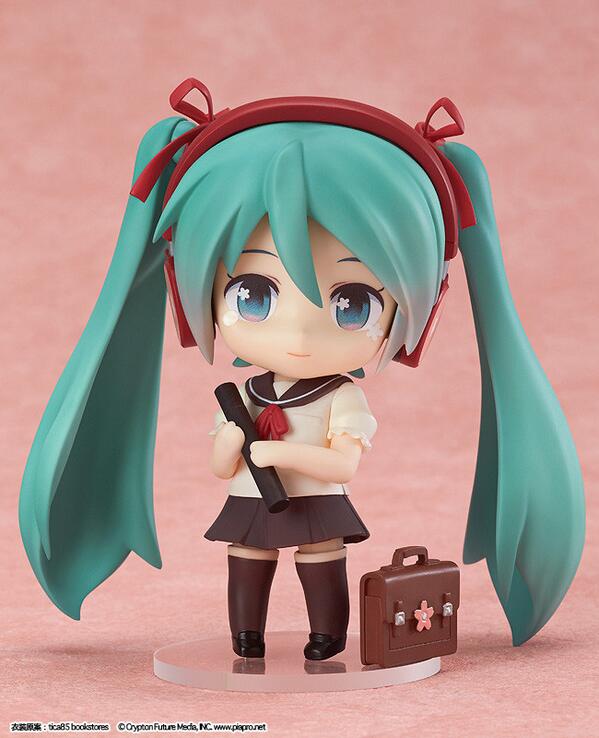 Vocaloid - Hatsune Miku - Good Smile Kuji - Good Smile Kuji "Hatsune Miku 2014 Spring Ver." - Nendoroid  (#381a) - School Uniform ver. (Good Smile Company) photo 8