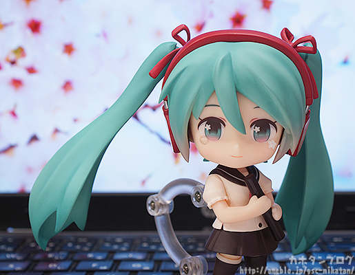Vocaloid - Hatsune Miku - Good Smile Kuji - Good Smile Kuji "Hatsune Miku 2014 Spring Ver." - Nendoroid  (#381a) - School Uniform ver. (Good Smile Company) photo 12