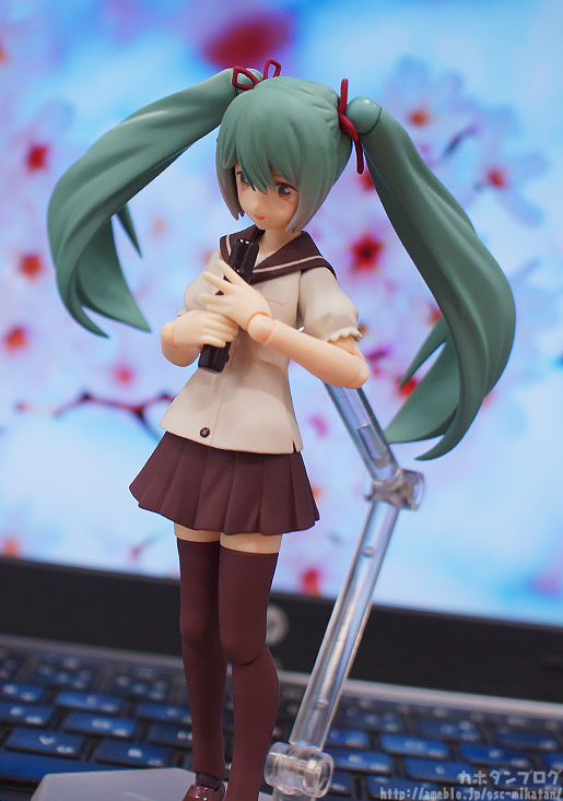 Vocaloid - Hatsune Miku - Figma (#SP-050) - Good Smile Kuji - Good Smile Kuji "Hatsune Miku 2014 Spring Ver." - Sailor Uniform ver. (Good Smile Company, Max Factory)