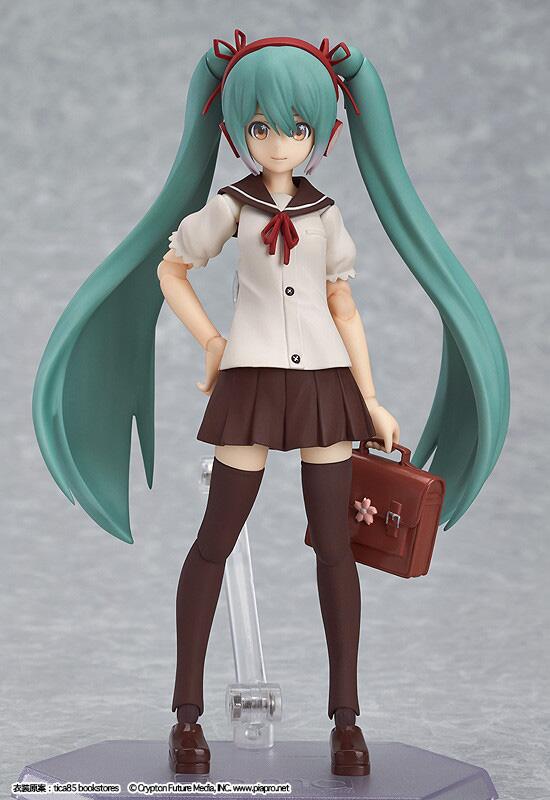 Vocaloid - Hatsune Miku - Figma (#SP-050) - Good Smile Kuji - Good Smile Kuji "Hatsune Miku 2014 Spring Ver." - Sailor Uniform ver. (Good Smile Company, Max Factory)