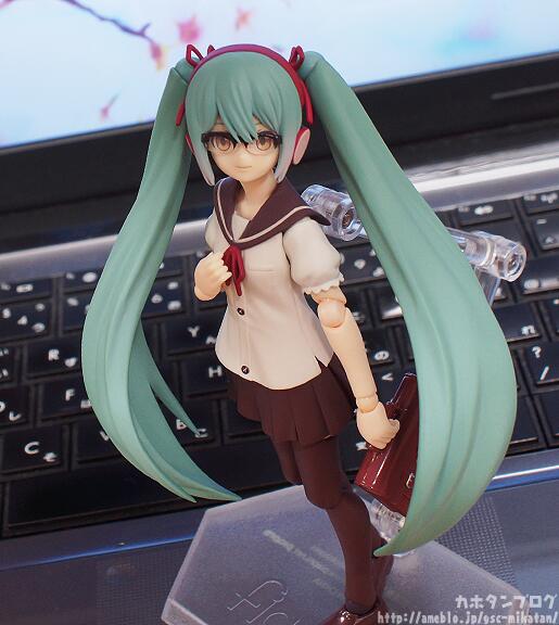 Vocaloid - Hatsune Miku - Figma (#SP-050) - Good Smile Kuji - Good Smile Kuji "Hatsune Miku 2014 Spring Ver." - Sailor Uniform ver. (Good Smile Company, Max Factory)