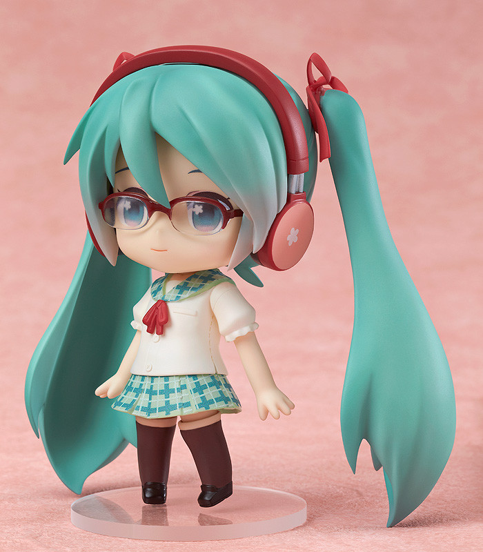 Vocaloid - Hatsune Miku - Good Smile Kuji - Good Smile Kuji "Hatsune Miku 2014 Spring Ver." - Nendoroid  (#381b) - School Uniform ver., Special Color (Good Smile Company) photo 3