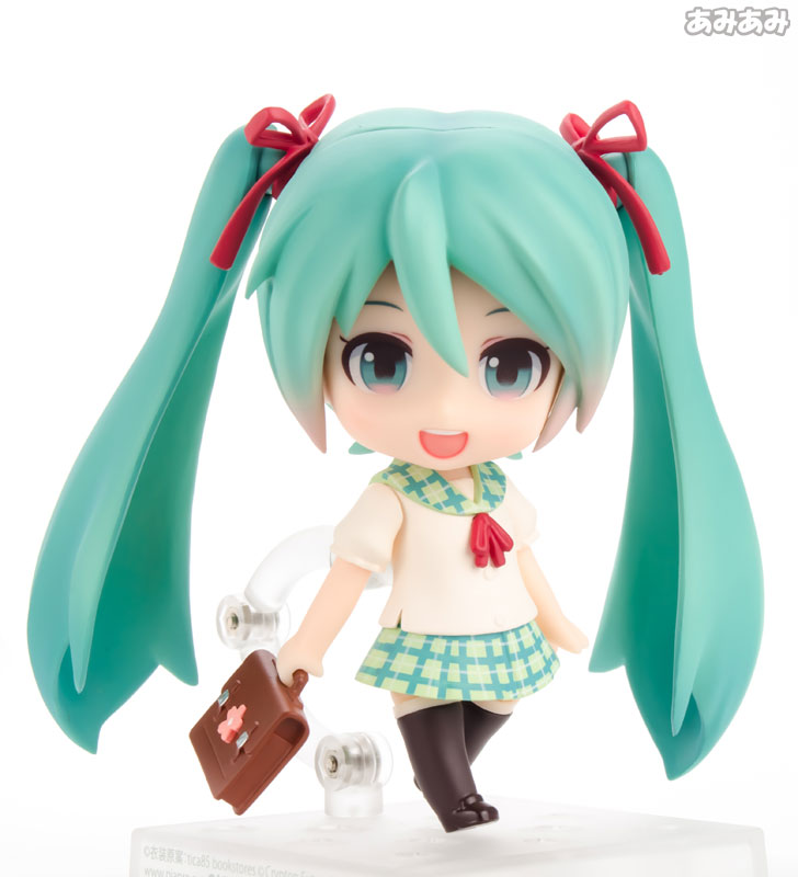 Vocaloid - Hatsune Miku - Good Smile Kuji - Good Smile Kuji "Hatsune Miku 2014 Spring Ver." - Nendoroid  (#381b) - School Uniform ver., Special Color (Good Smile Company) photo 4