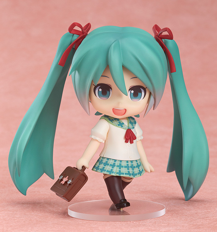 Vocaloid - Hatsune Miku - Good Smile Kuji - Good Smile Kuji "Hatsune Miku 2014 Spring Ver." - Nendoroid  (#381b) - School Uniform ver., Special Color (Good Smile Company) photo 9