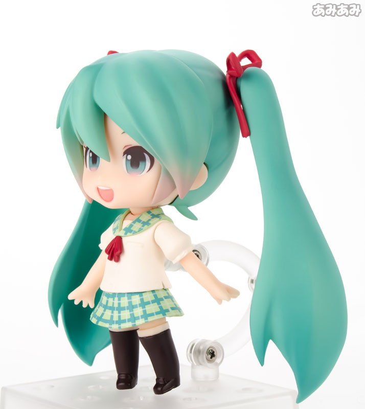 Vocaloid - Hatsune Miku - Good Smile Kuji - Good Smile Kuji "Hatsune Miku 2014 Spring Ver." - Nendoroid  (#381b) - School Uniform ver., Special Color (Good Smile Company) photo 15