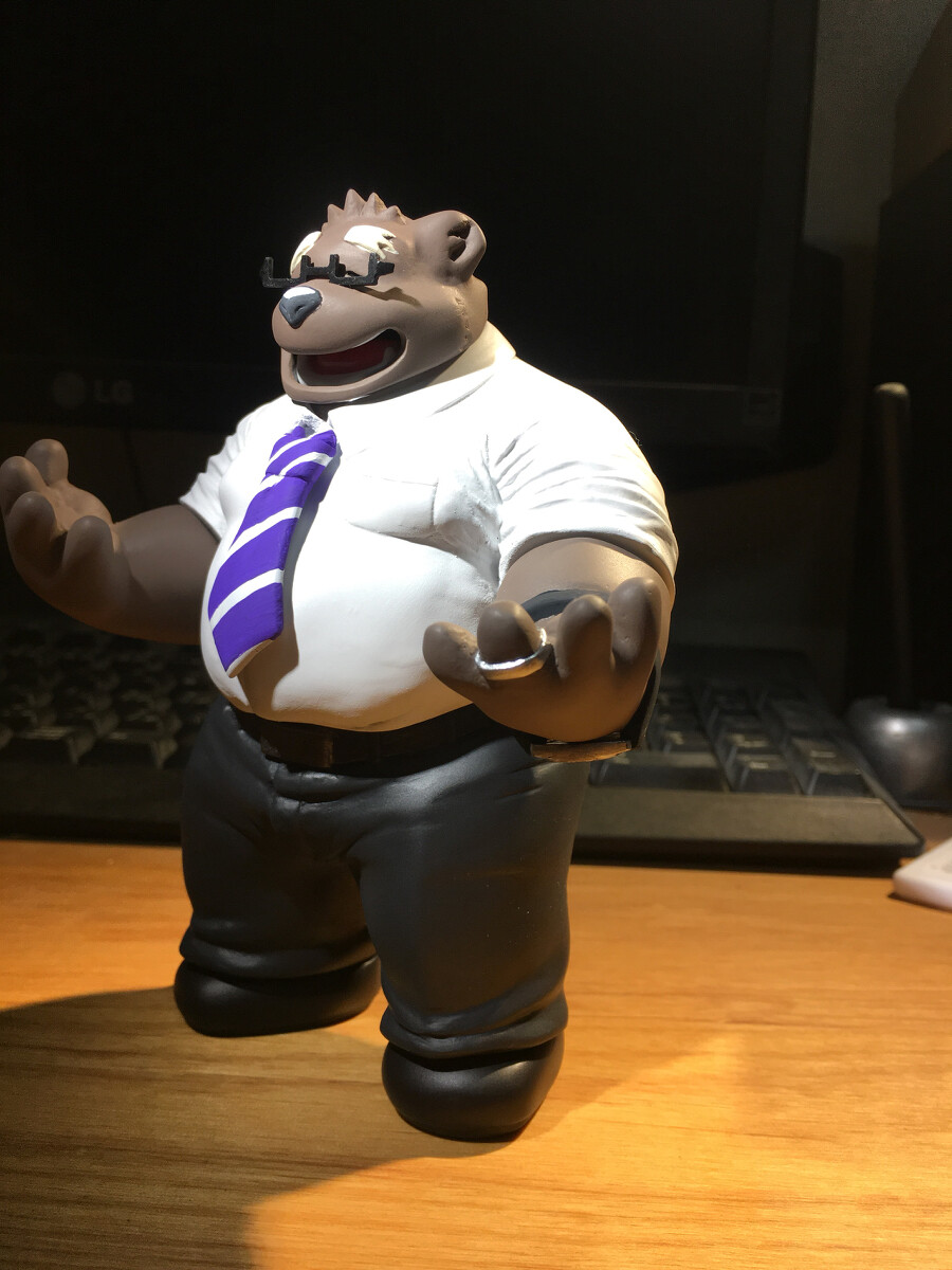 Original - Doujin Figure - Kuma Papa (ANAGURA) photo 6