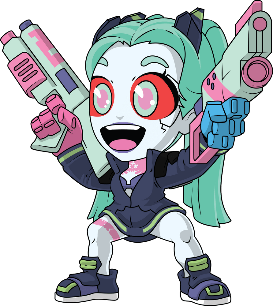 Cyberpunk: Edgerunners - Rebecca - Cyberpunk: Edgerunners x Youtooz  (2) - Tooz (Youtooz)