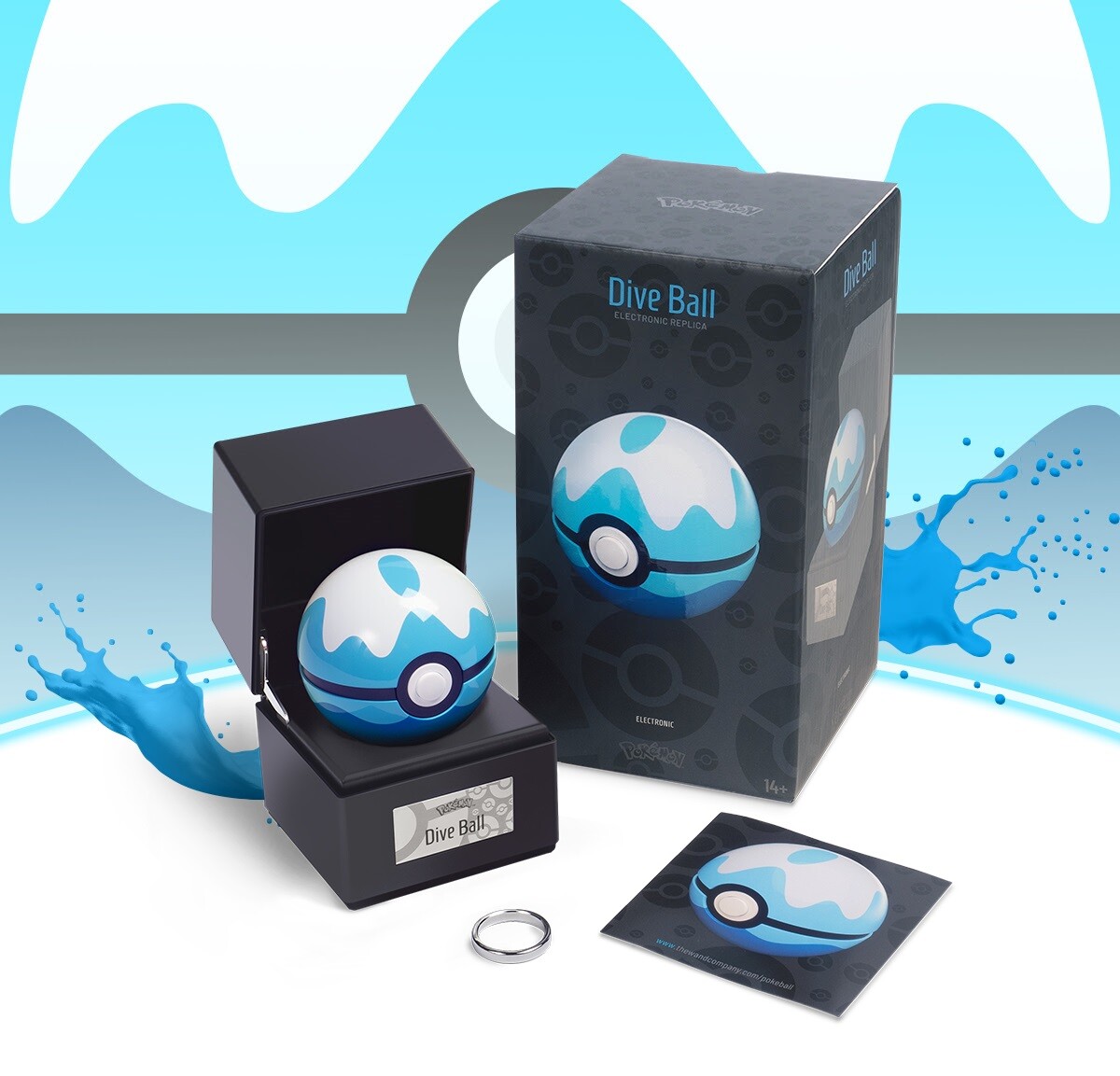 Pocket Monsters - Replica - Dive Ball - 1/1 (The Wand Company) photo 8