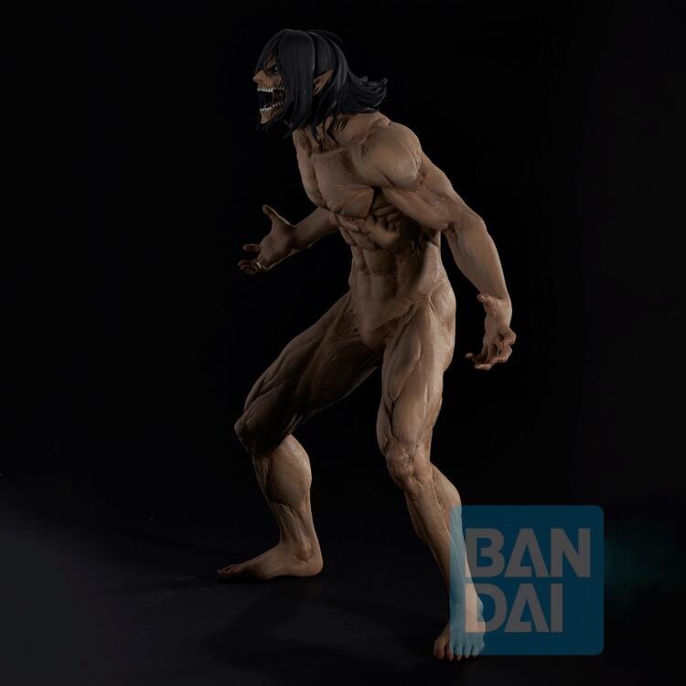 Shingeki no Kyojin The Final Season - Eren Kyojin - Eren Yeager - Ichiban Kuji - Ichiban Kuji Shingeki no Kyojin ~Jiyuu o Motomete~  (A Prize) - Mega Impact (Bandai Spirits) photo 6