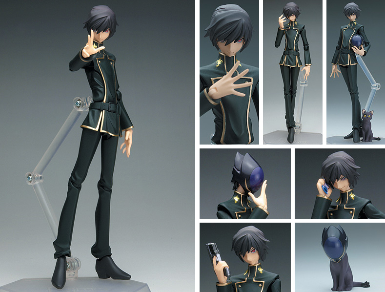 Code Geass - Hangyaku no Lelouch - Arthur - Lelouch Lamperouge - Figma  (#SP-002) (Banpresto, Max Factory) photo 3