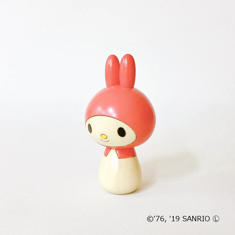Sanrio Characters - My Melody - Kokeshi Doll (Usaburo Kokeshi) photo 5