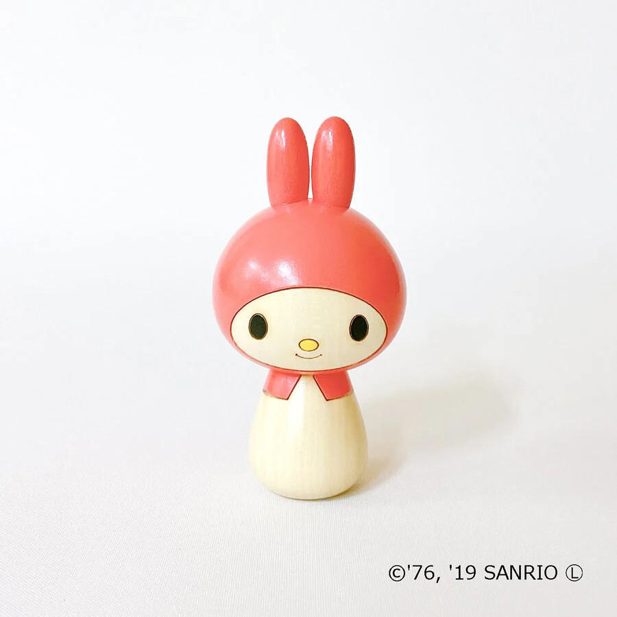 Sanrio Characters - My Melody - Kokeshi Doll (Usaburo Kokeshi) photo 6
