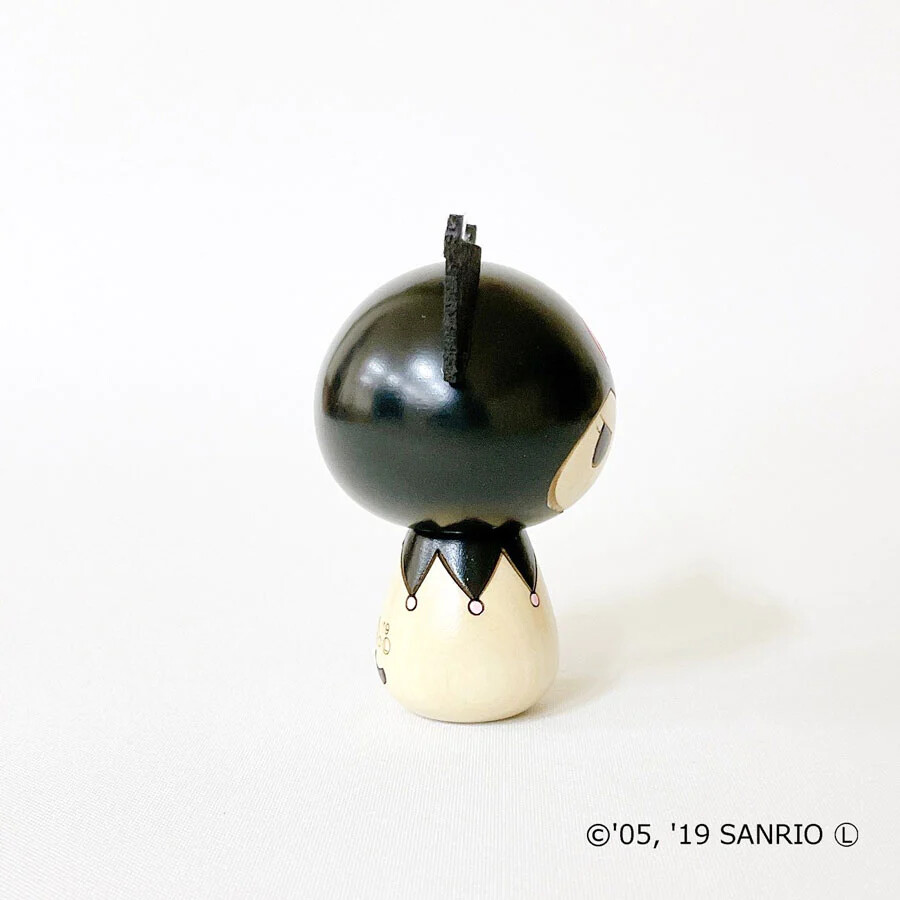 Sanrio Characters - Kuromi - Kokeshi Doll (Usaburo Kokeshi) photo 4