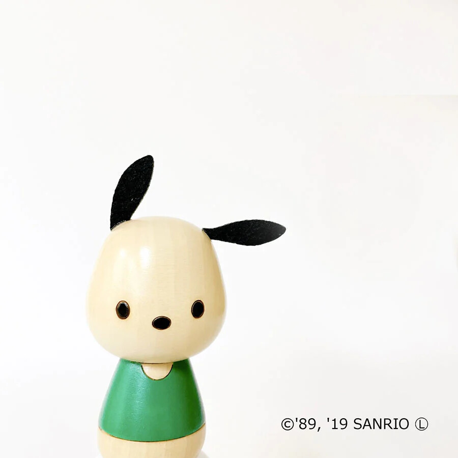 Sanrio Characters - Pochacco - Kokeshi Doll (Usaburo Kokeshi) photo 2