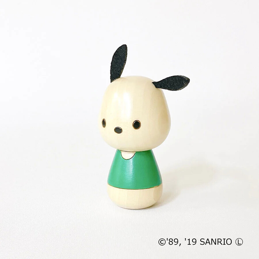 Sanrio Characters - Pochacco - Kokeshi Doll (Usaburo Kokeshi) photo 5