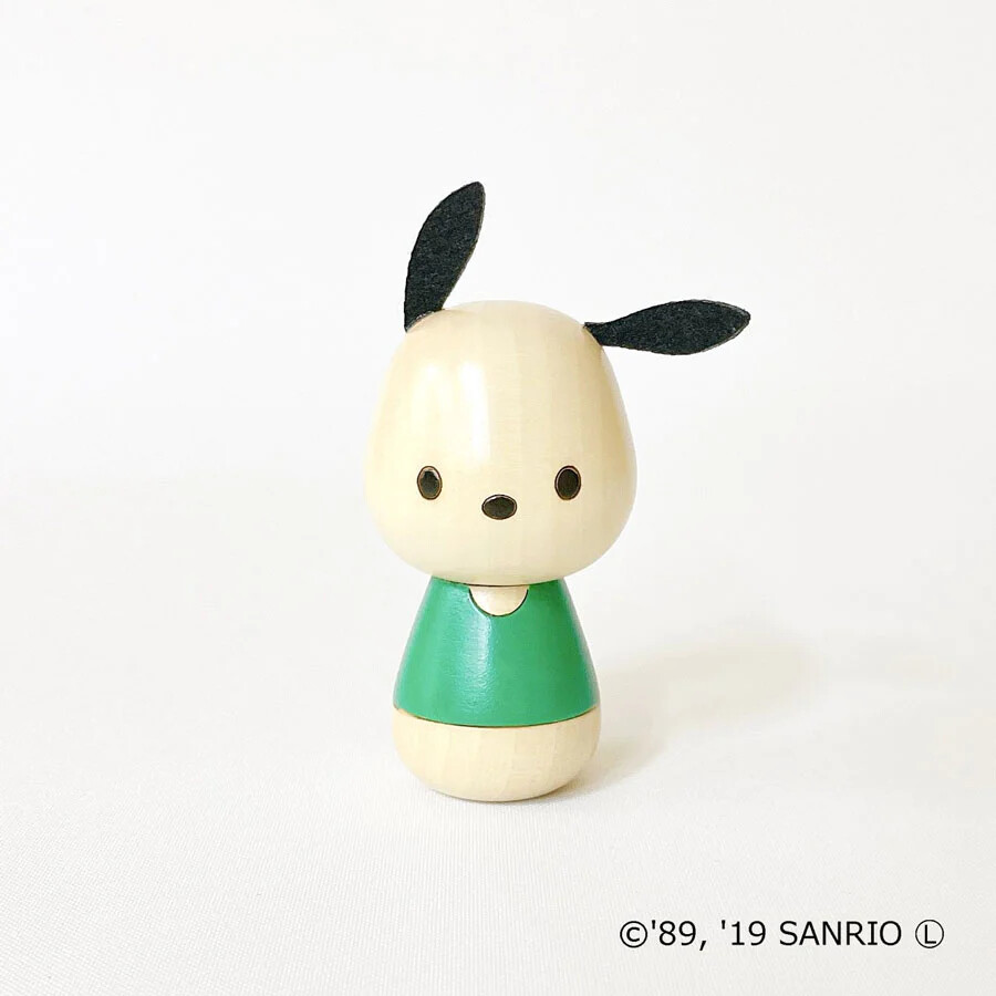 Sanrio Characters - Pochacco - Kokeshi Doll (Usaburo Kokeshi) photo 6