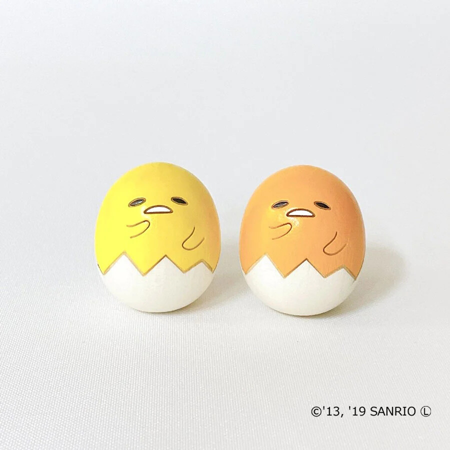 Sanrio Characters - Gudetama - Daruma - Orange (Usaburo Kokeshi) photo 6