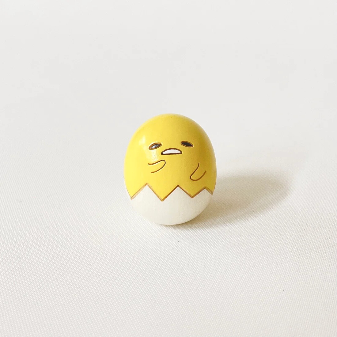 Sanrio Characters - Gudetama - Daruma - Yellow (Usaburo Kokeshi) photo 7