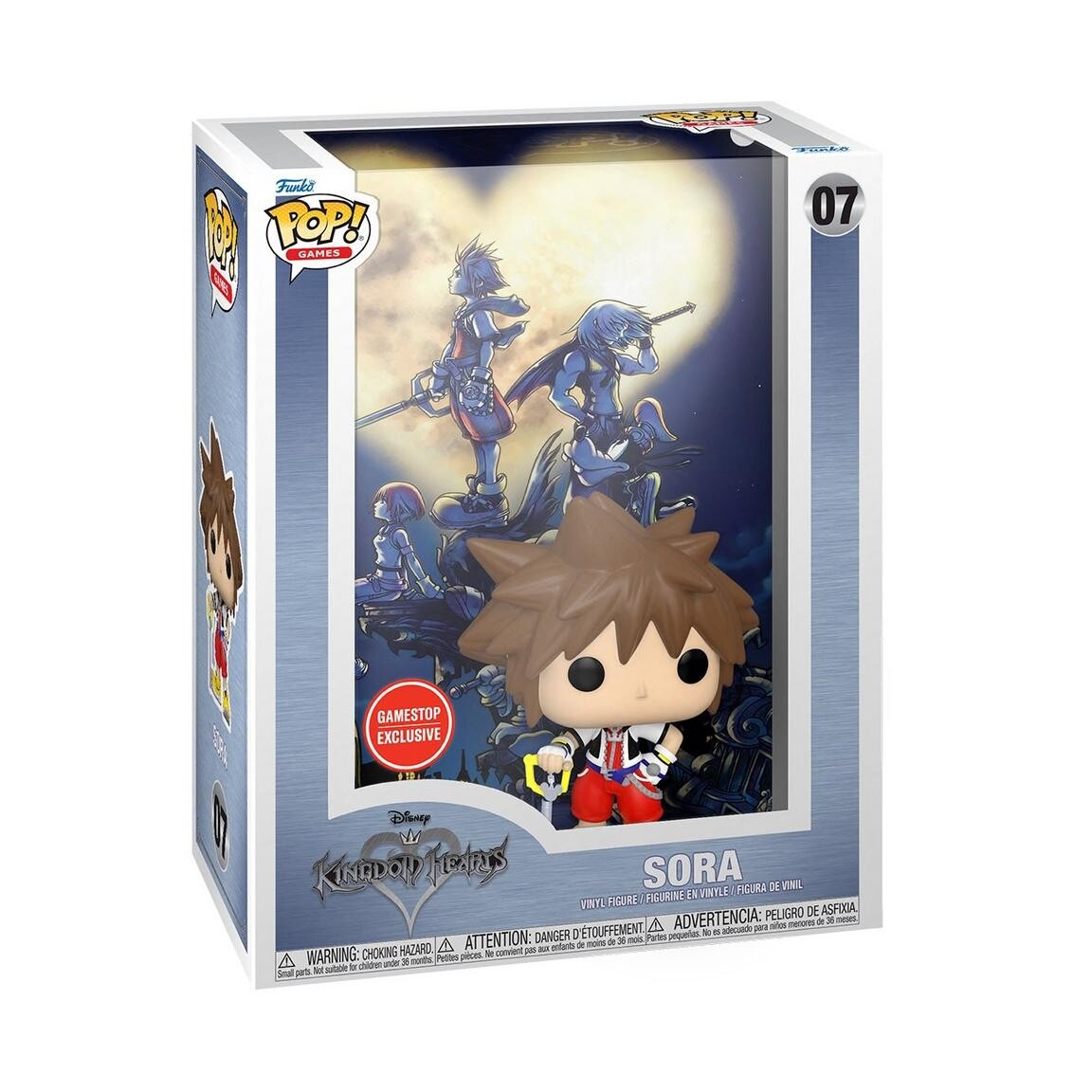Kingdom Hearts - Sora - POP! Game Cover  (07) - POP! Games (Funko Toys, GameStop) photo 2