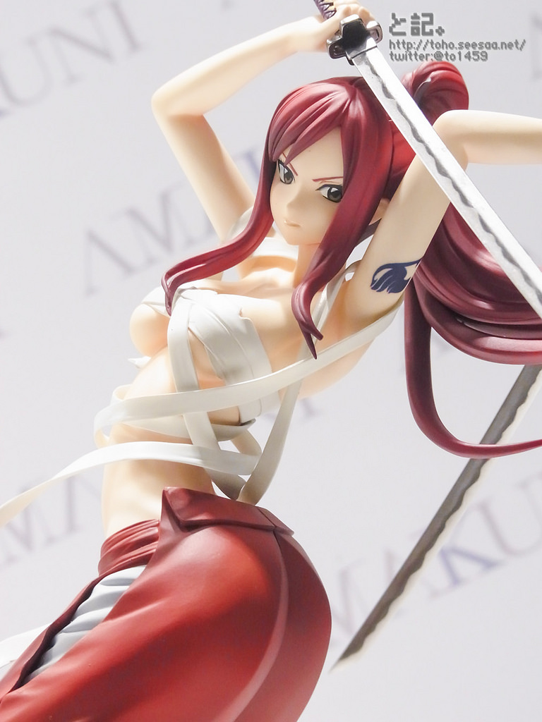 Fairy Tail - Erza Scarlet - 1/8 - Hakama ver. (Amakuni, Hobby Japan)