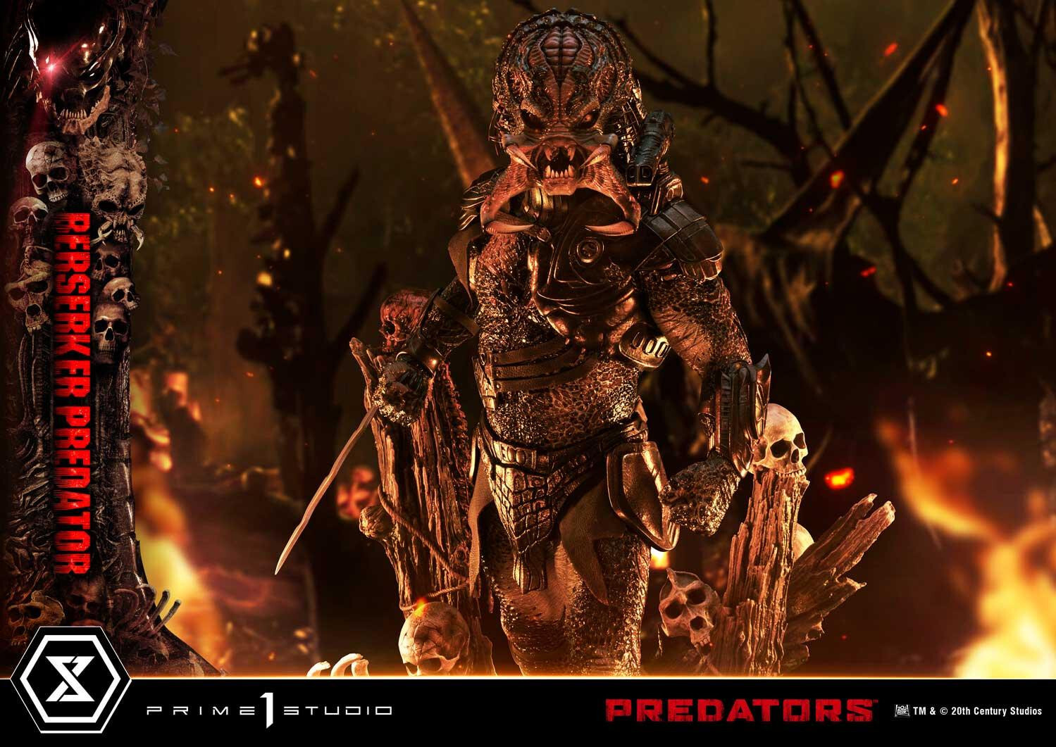 Predators - Berserker Predator - Museum Masterline Series  (MMPR-03DX) - 1/3 - DX Version (Prime 1 Studio) photo 15