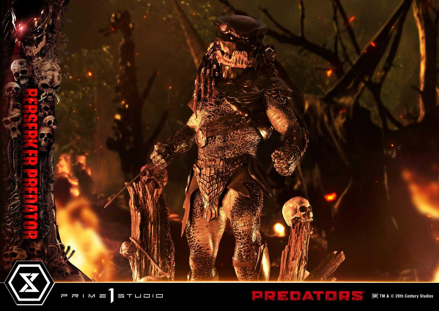 Predators - Berserker Predator - Museum Masterline Series  (MMPR-03DX) - 1/3 - DX Version (Prime 1 Studio) photo 25