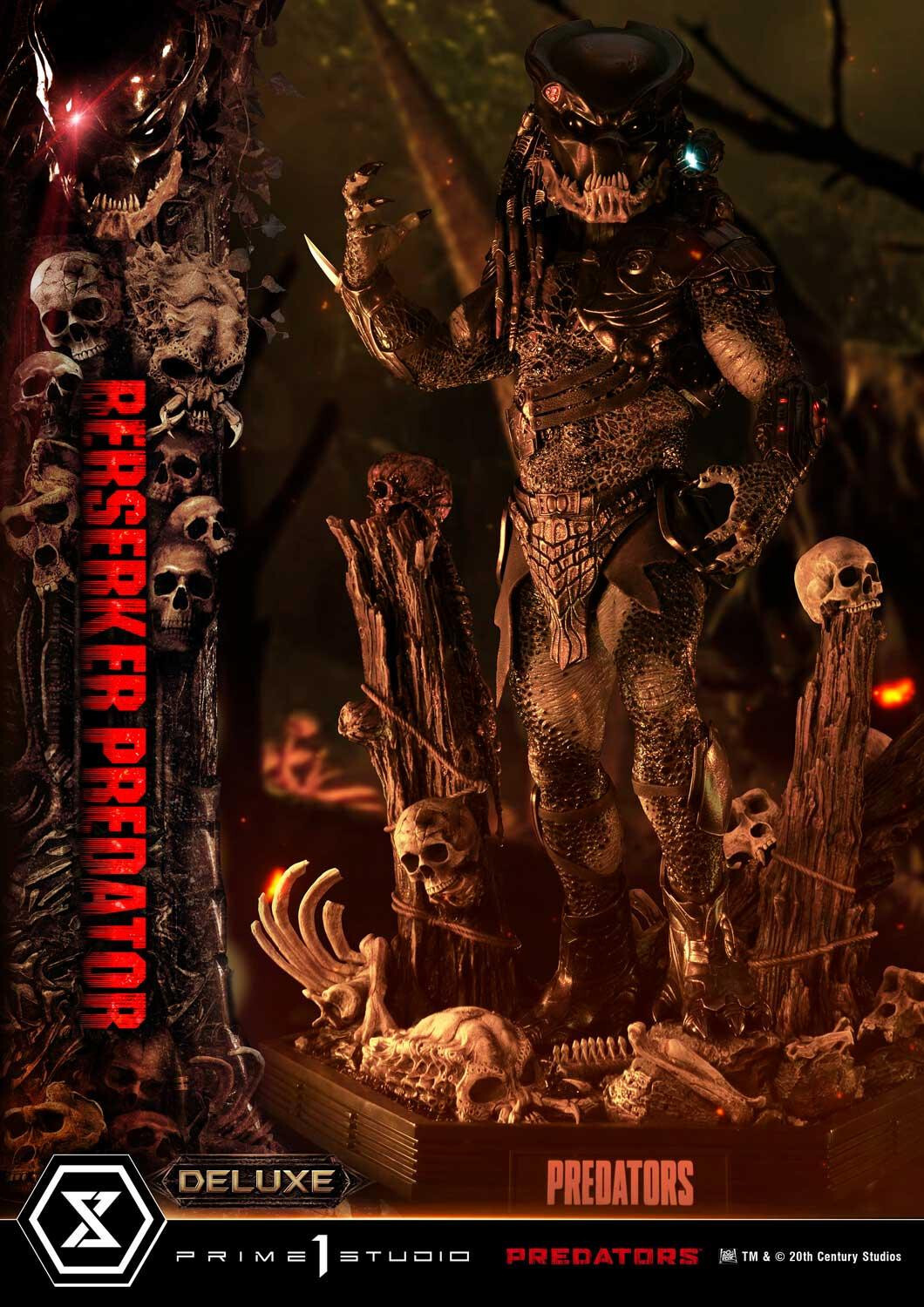 Predators - Berserker Predator - Museum Masterline Series  (MMPR-03DX) - 1/3 - DX Version (Prime 1 Studio) photo 36