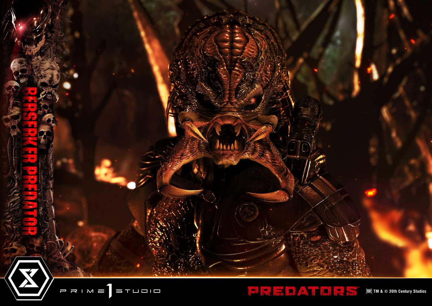 Predators - Berserker Predator - Museum Masterline Series  (MMPR-03DX) - 1/3 - DX Version (Prime 1 Studio) photo 55