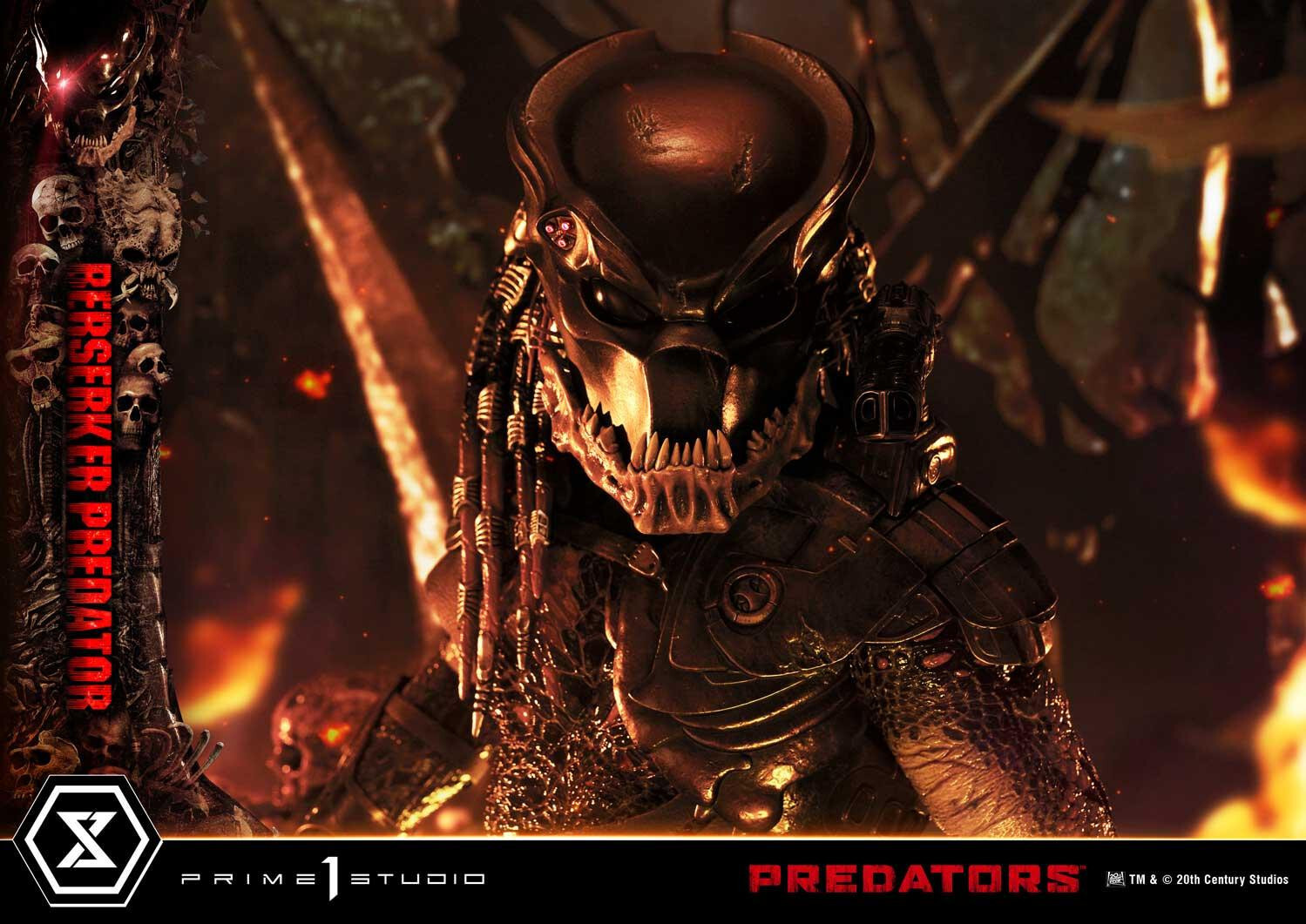 Predators - Berserker Predator - Museum Masterline Series  (MMPR-03DX) - 1/3 - DX Version (Prime 1 Studio) photo 56
