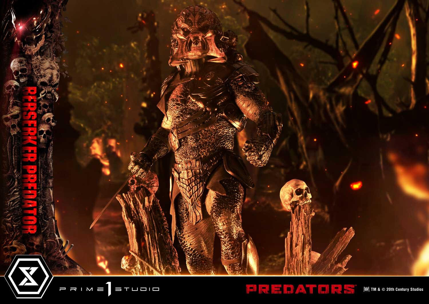Predators - Berserker Predator - Museum Masterline Series  (MMPR-03DX) - 1/3 - DX Version (Prime 1 Studio) photo 59