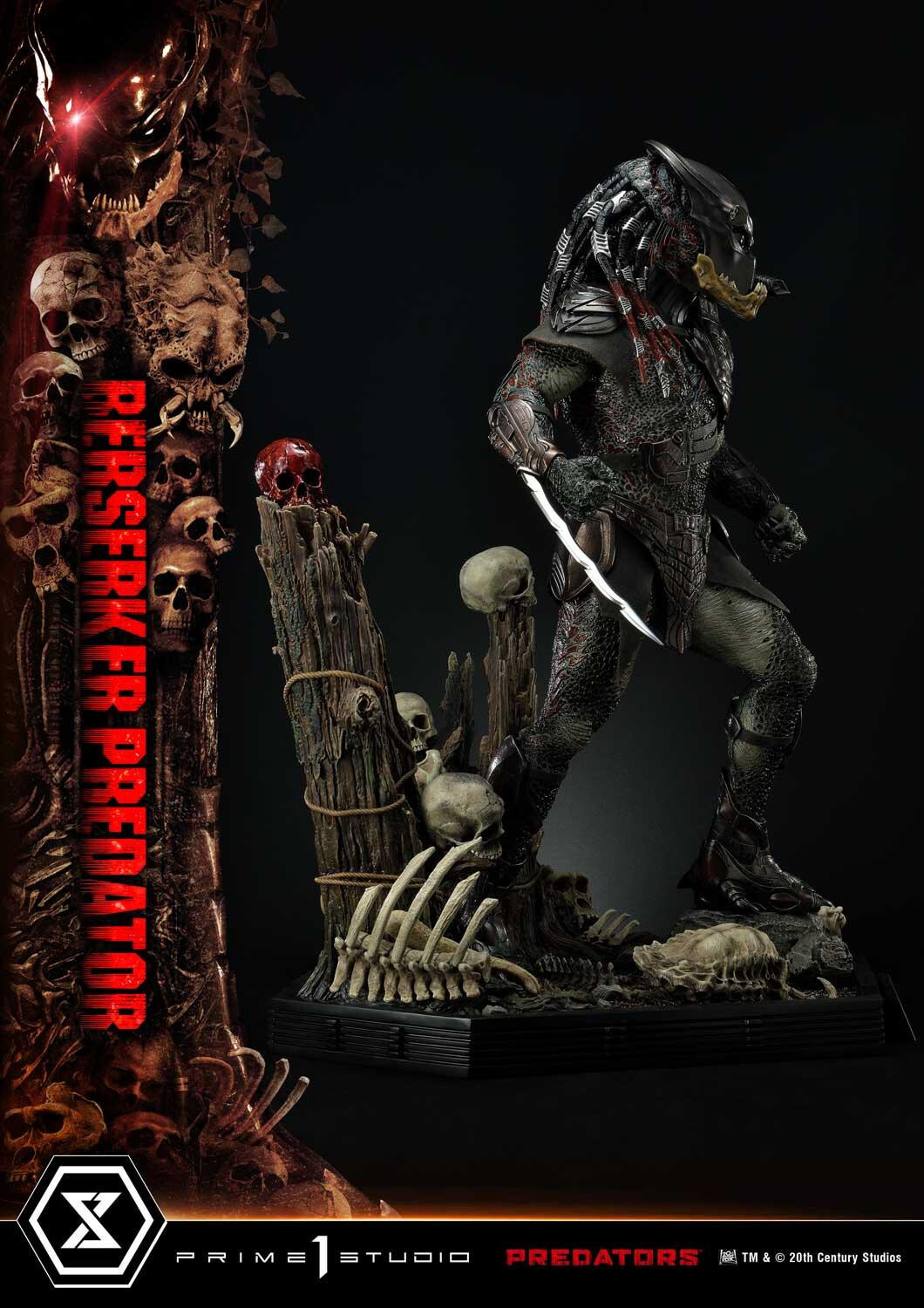 Predators - Berserker Predator - Museum Masterline Series  (MMPR-03DX) - 1/3 - DX Version (Prime 1 Studio) photo 67