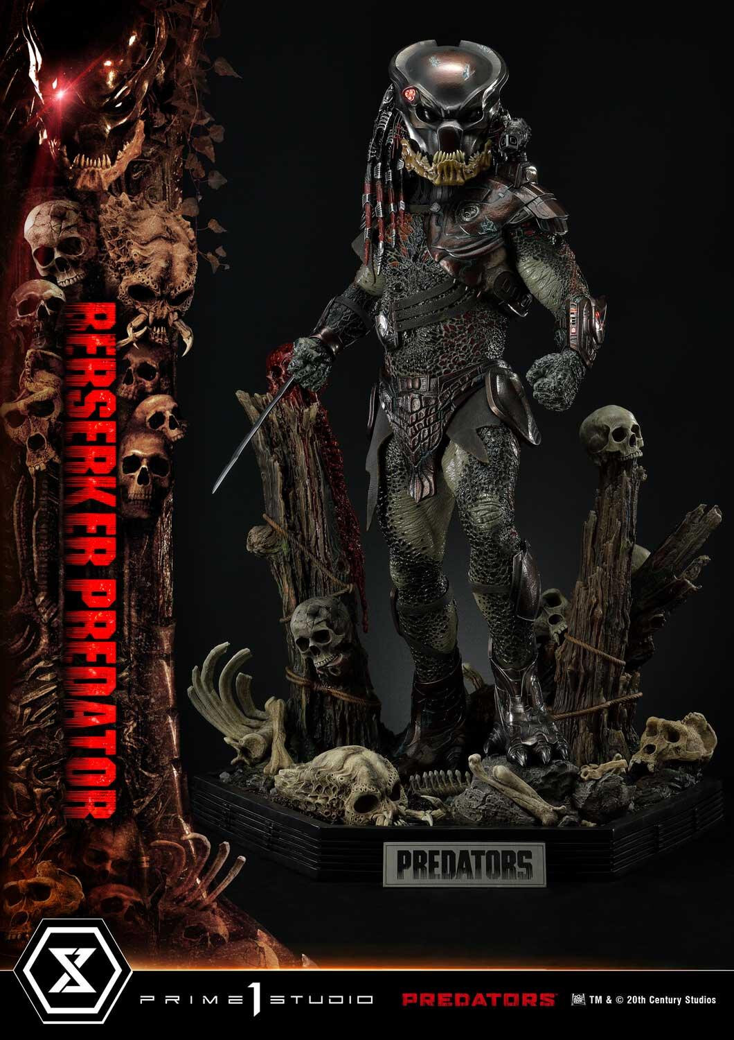 Predators - Berserker Predator - Museum Masterline Series  (MMPR-03DX) - 1/3 - DX Version (Prime 1 Studio) photo 69