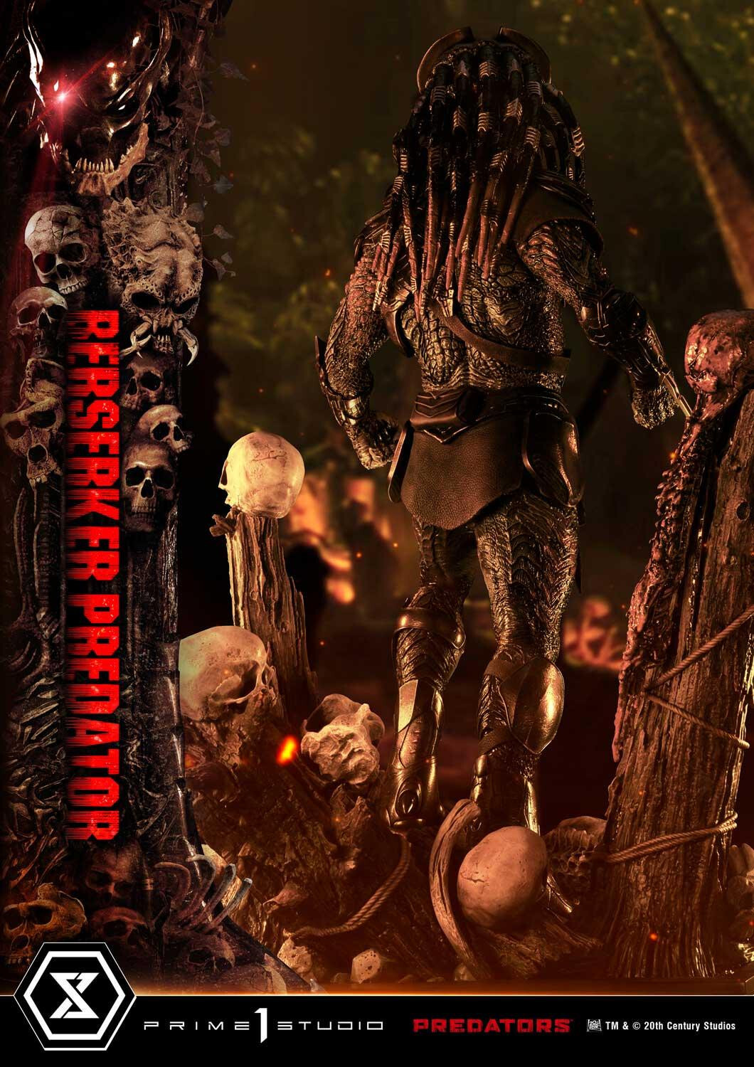 Predators - Berserker Predator - Museum Masterline Series  (MMPR-03DX) - 1/3 - DX Version (Prime 1 Studio) photo 90
