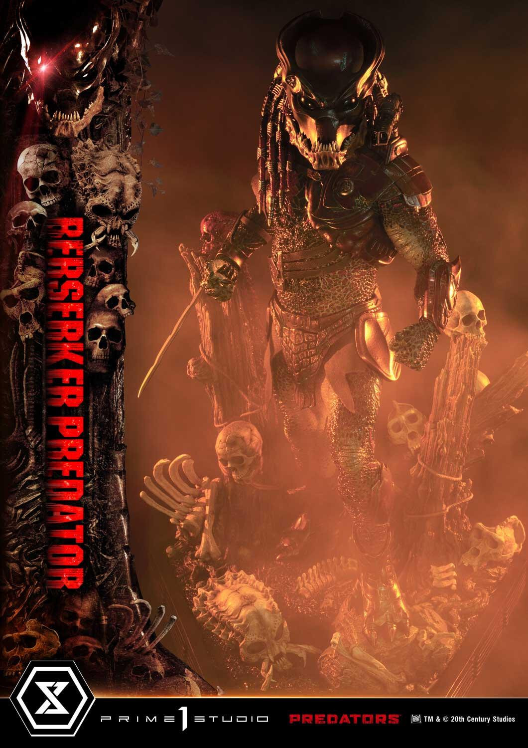 Predators - Berserker Predator - Museum Masterline Series  (MMPR-03DX) - 1/3 - DX Version (Prime 1 Studio) photo 91