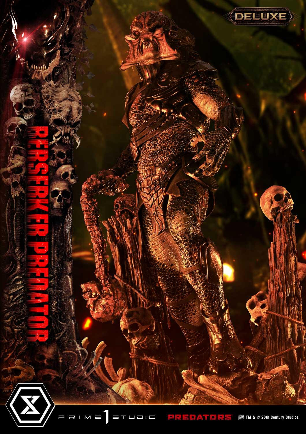 Predators - Berserker Predator - Museum Masterline Series (MMPR-03DXS) - 1/3 - DX Bonus Version (Prime 1 Studio) photo 2