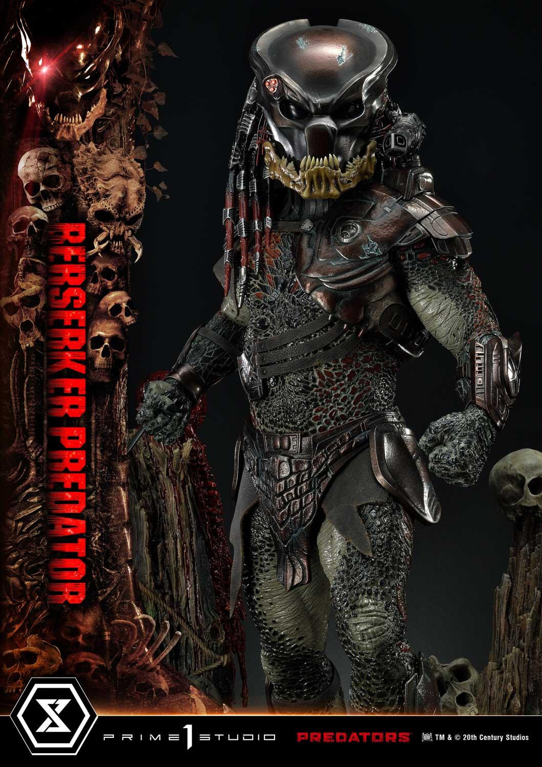 Predators - Berserker Predator - Museum Masterline Series (MMPR-03DXS) - 1/3 - DX Bonus Version (Prime 1 Studio) photo 4