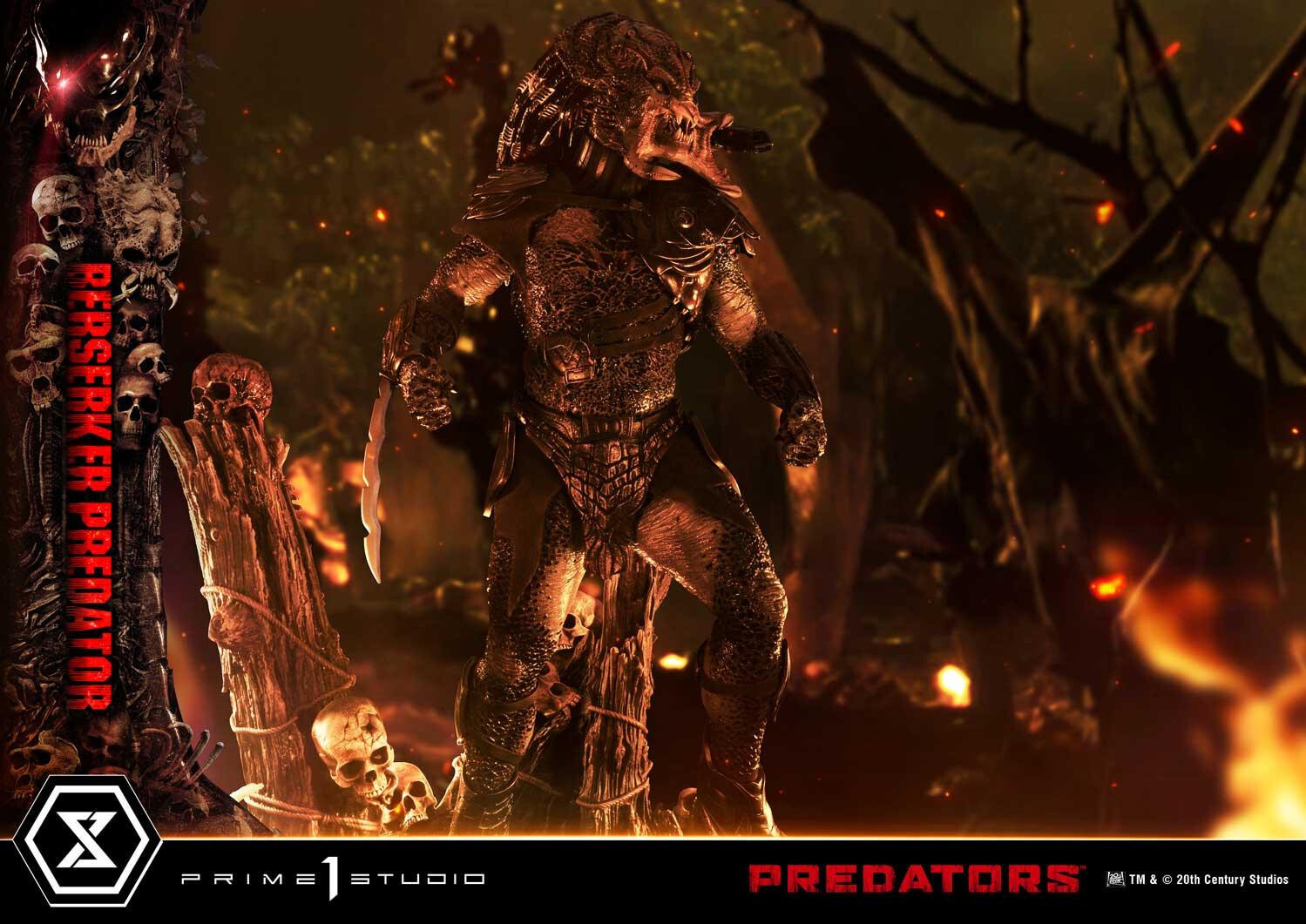 Predators - Berserker Predator - Museum Masterline Series (MMPR-03DXS) - 1/3 - DX Bonus Version (Prime 1 Studio) photo 16