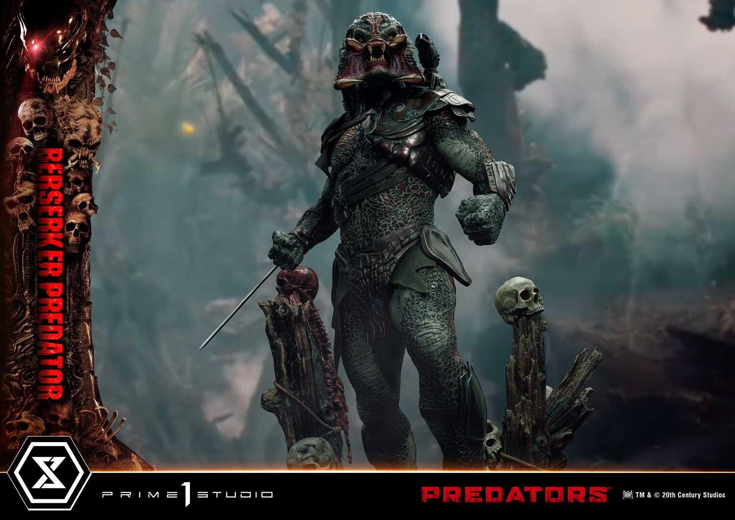 Predators - Berserker Predator - Museum Masterline Series (MMPR-03DXS) - 1/3 - DX Bonus Version (Prime 1 Studio) photo 19